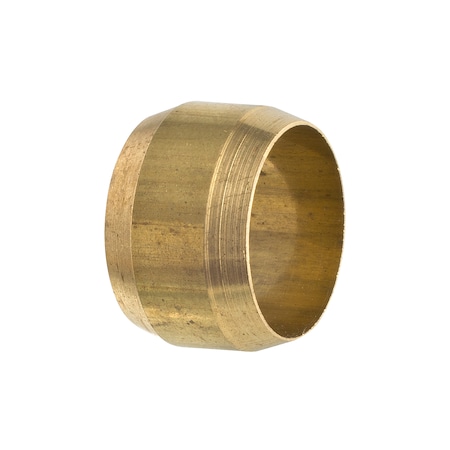 Ags Brass Compression Sleeve, 1/2 Tube, 1/bag CFS-5B